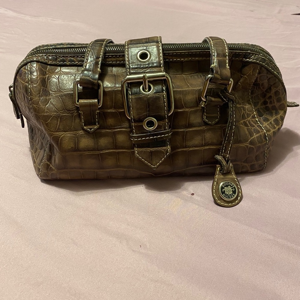 Dooney & Bourke crocodile leather purse